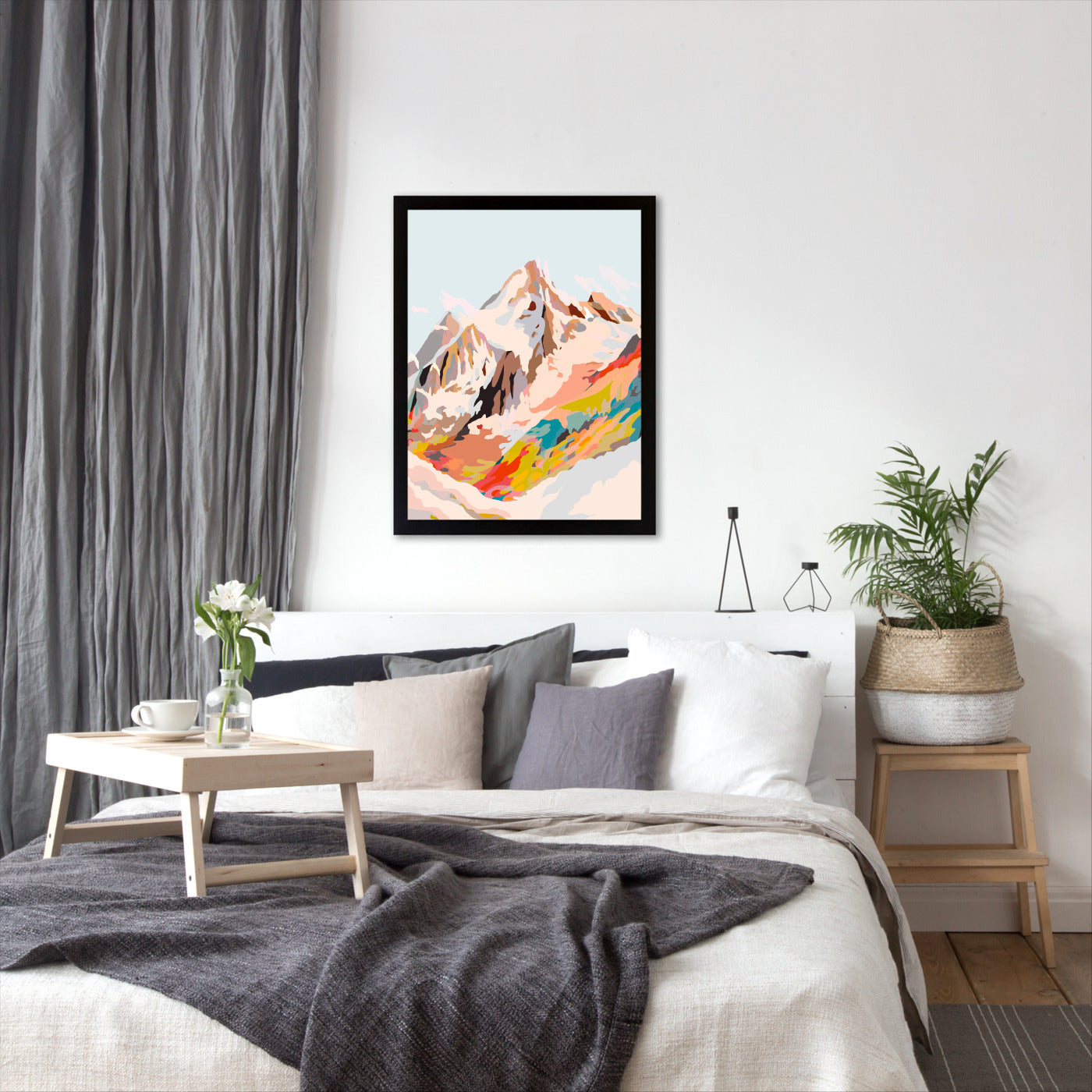 Glass Mountains by Louise Robinson - Framed Print - Americanflat