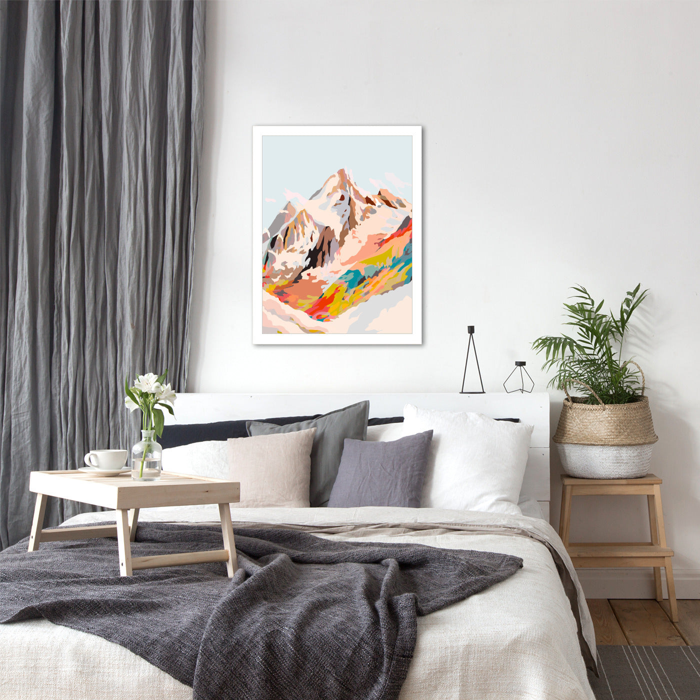 Glass Mountains by Louise Robinson - Framed Print - Americanflat