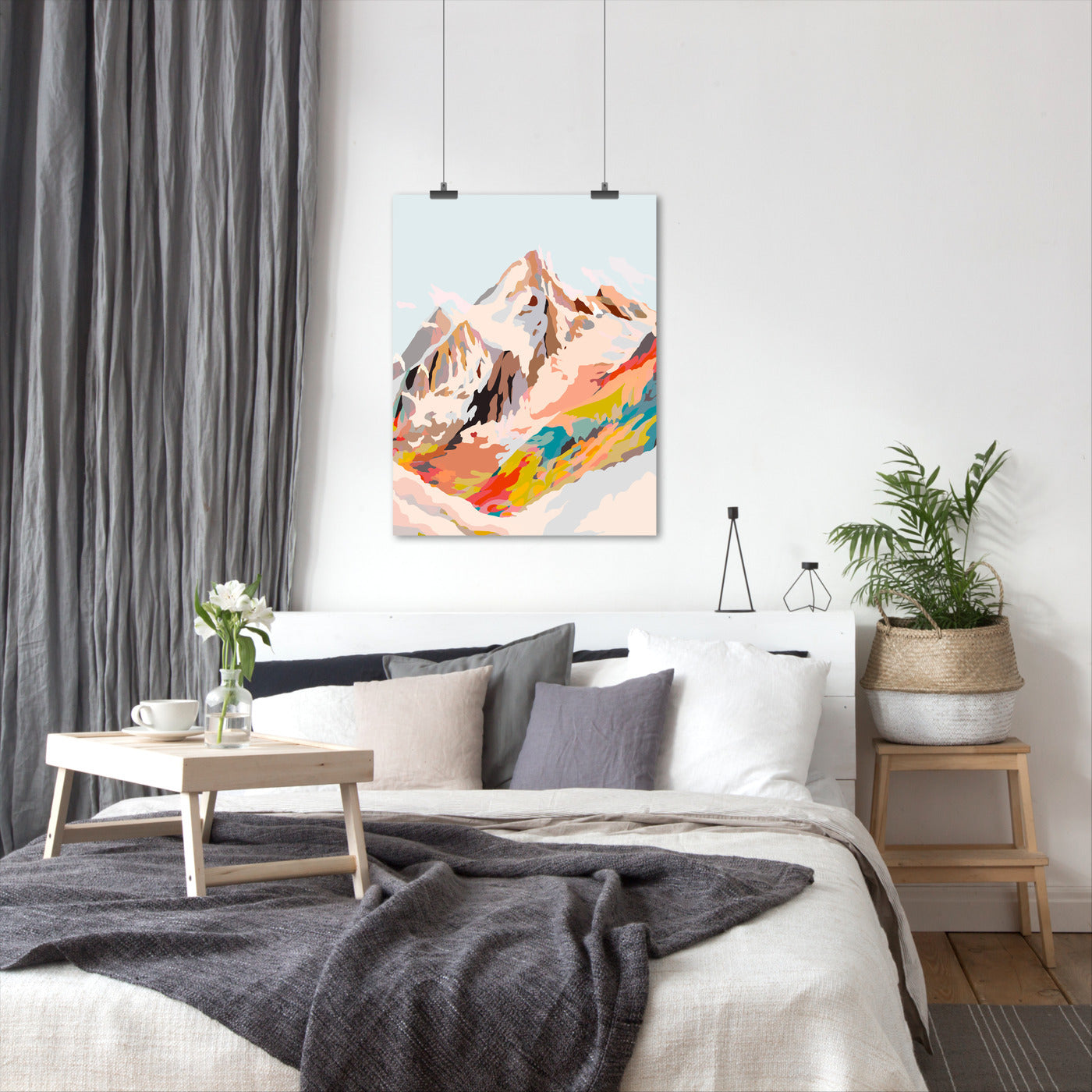 Glass Mountains by Louise Robinson - Art Print - Americanflat