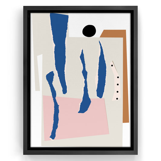 Landscape Architecture 2 by Louise Robinson Modern Wall Art Decor - Floating Canvas Frame
