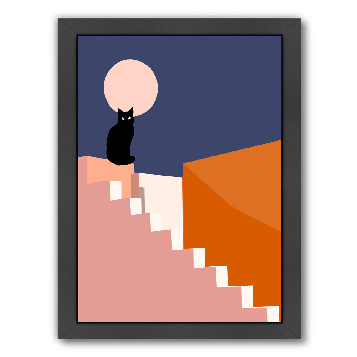 The Double by Louise Robinson - Black Framed Print - Wall Art - Americanflat