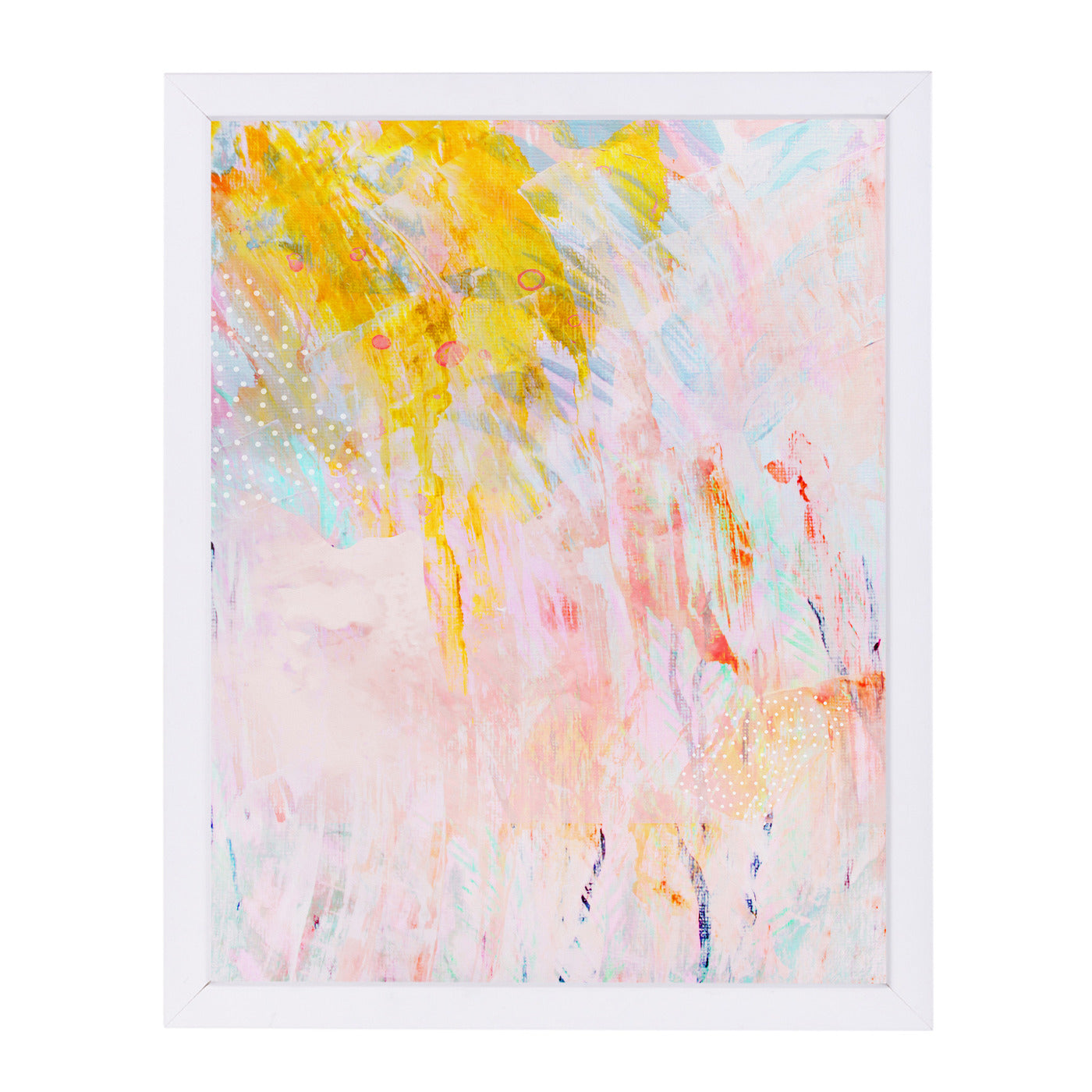 Tropics by Louise Robinson - White Framed Print - Wall Art - Americanflat