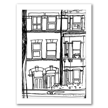 Accross The Road-Sig by Dreamy Me - Framed Print - Americanflat