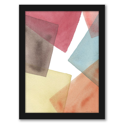 Colours by Dreamy Me - Black Framed Print - Wall Art - Americanflat
