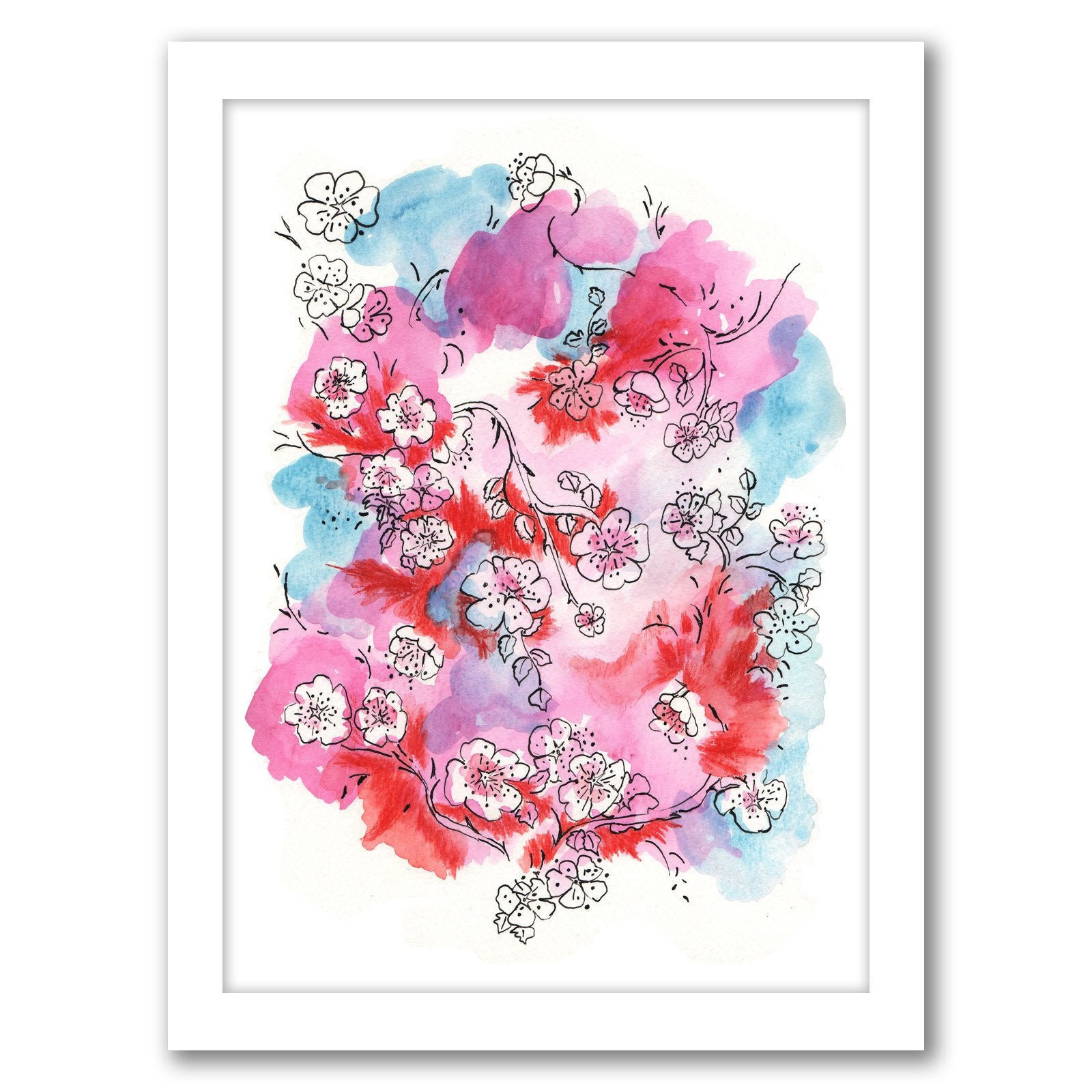 Love In Blossom by Dreamy Me - Framed Print - Americanflat