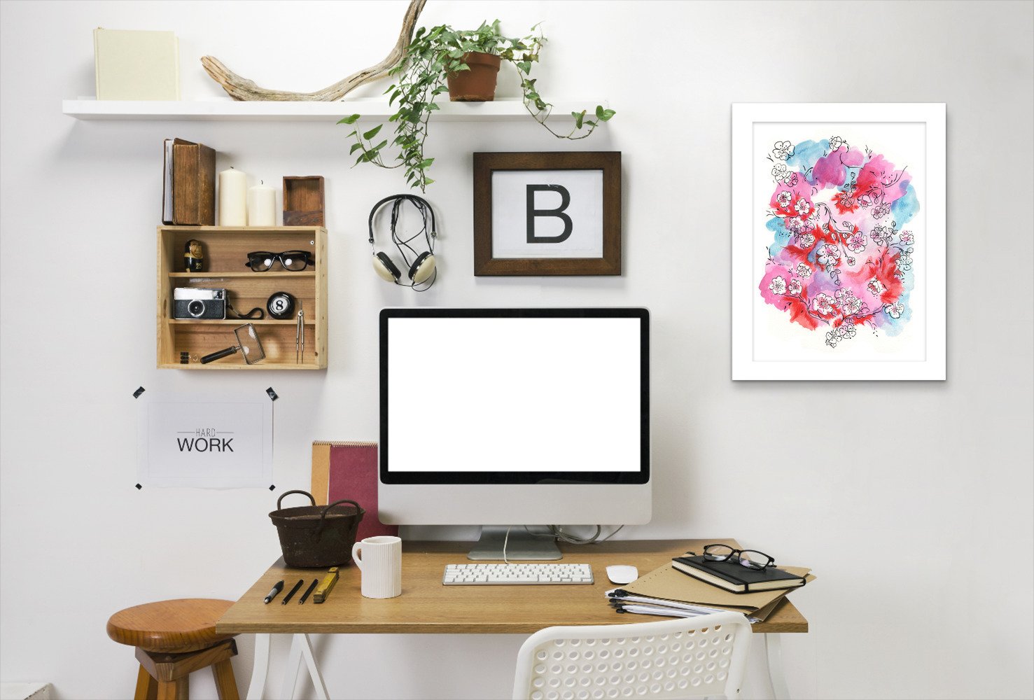 Love In Blossom by Dreamy Me - Framed Print - Americanflat