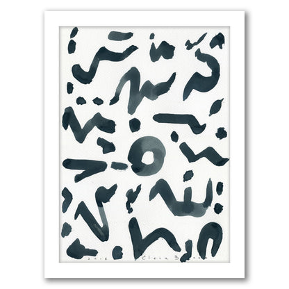 Manuscript#2 by Dreamy Me - Framed Print - Americanflat