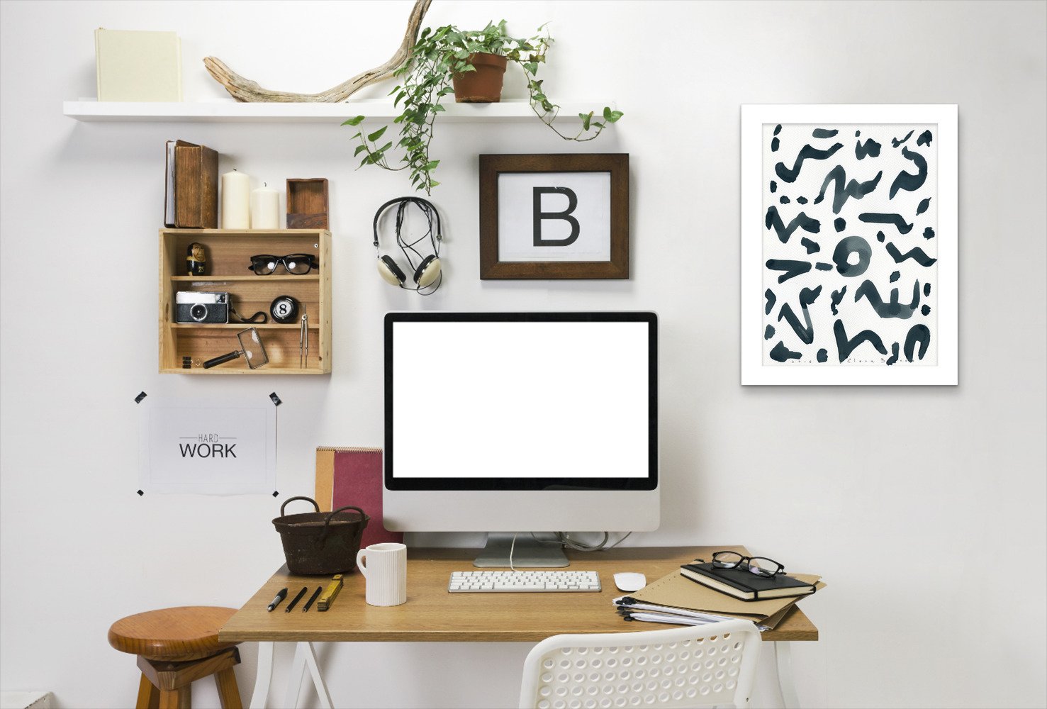 Manuscript#2 by Dreamy Me - Framed Print - Americanflat