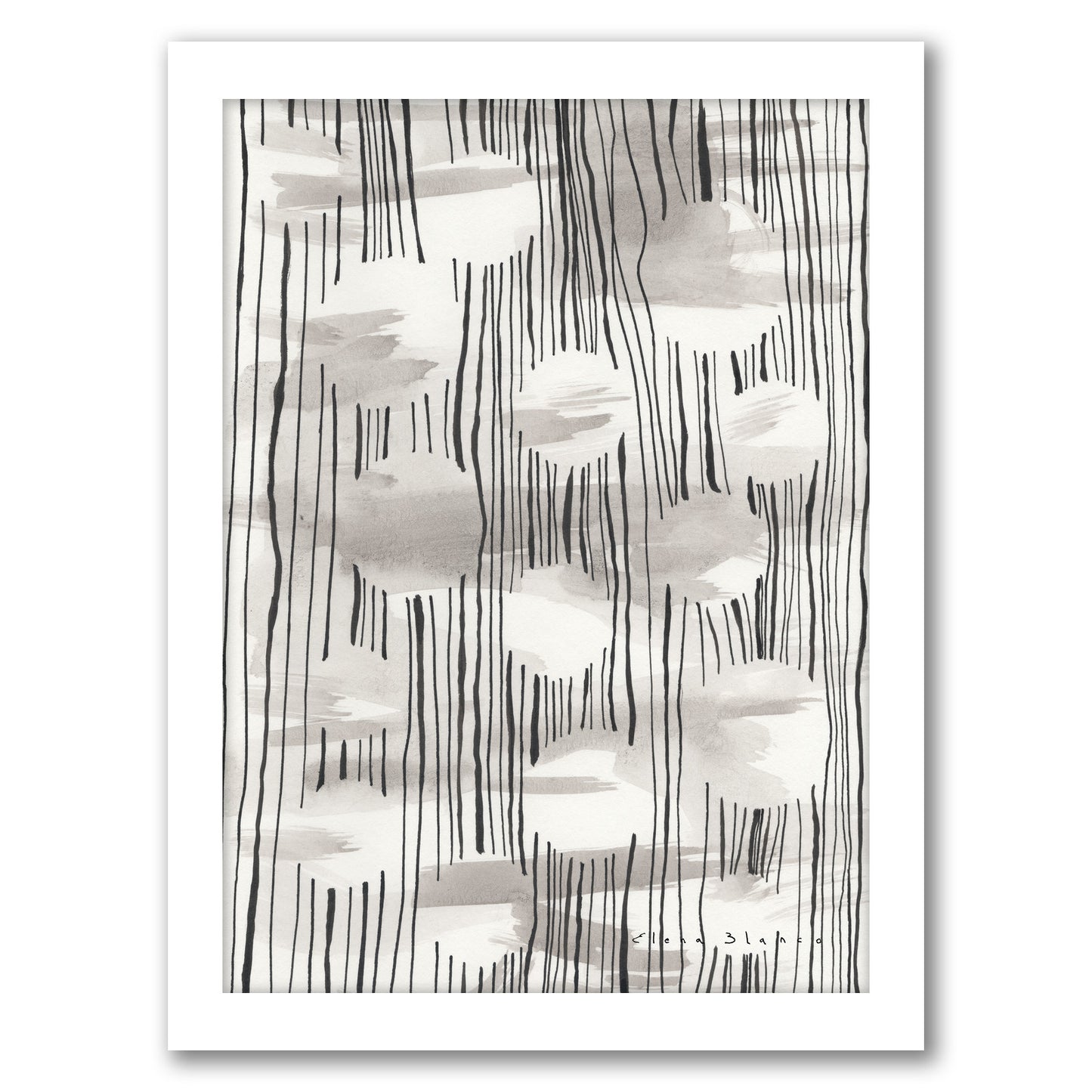 Many Moons by Dreamy Me - White Framed Print - Wall Art - Americanflat