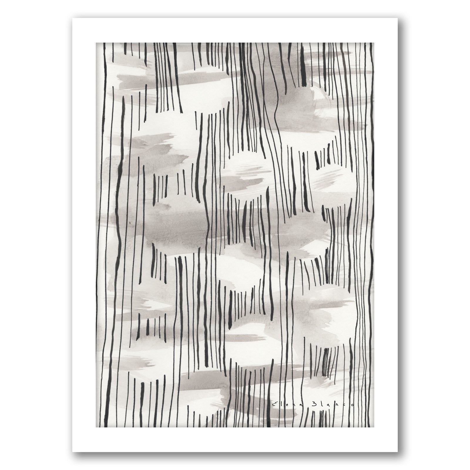 Many Moons by Dreamy Me - White Framed Print - Wall Art - Americanflat