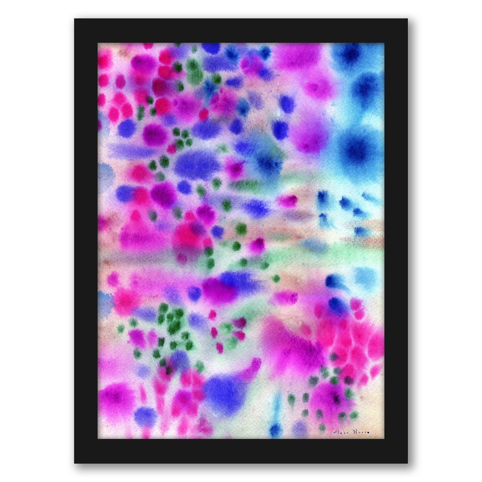 Pink by Dreamy Me - Black Framed Print - Wall Art - Americanflat