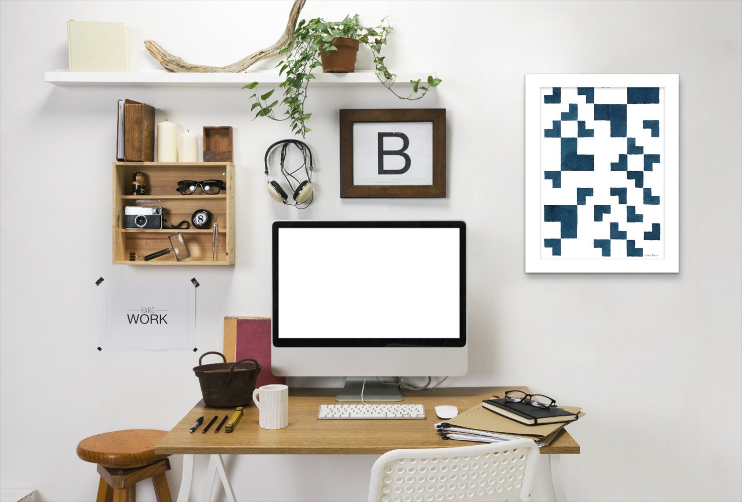 Tiles by Dreamy Me - Framed Print - Americanflat