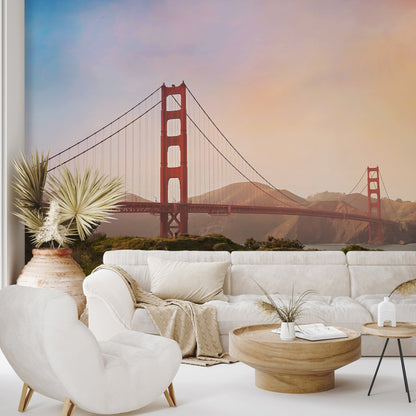 Peel & Stick Wall Mural - Golden Gate Bridge By Amanda Abel