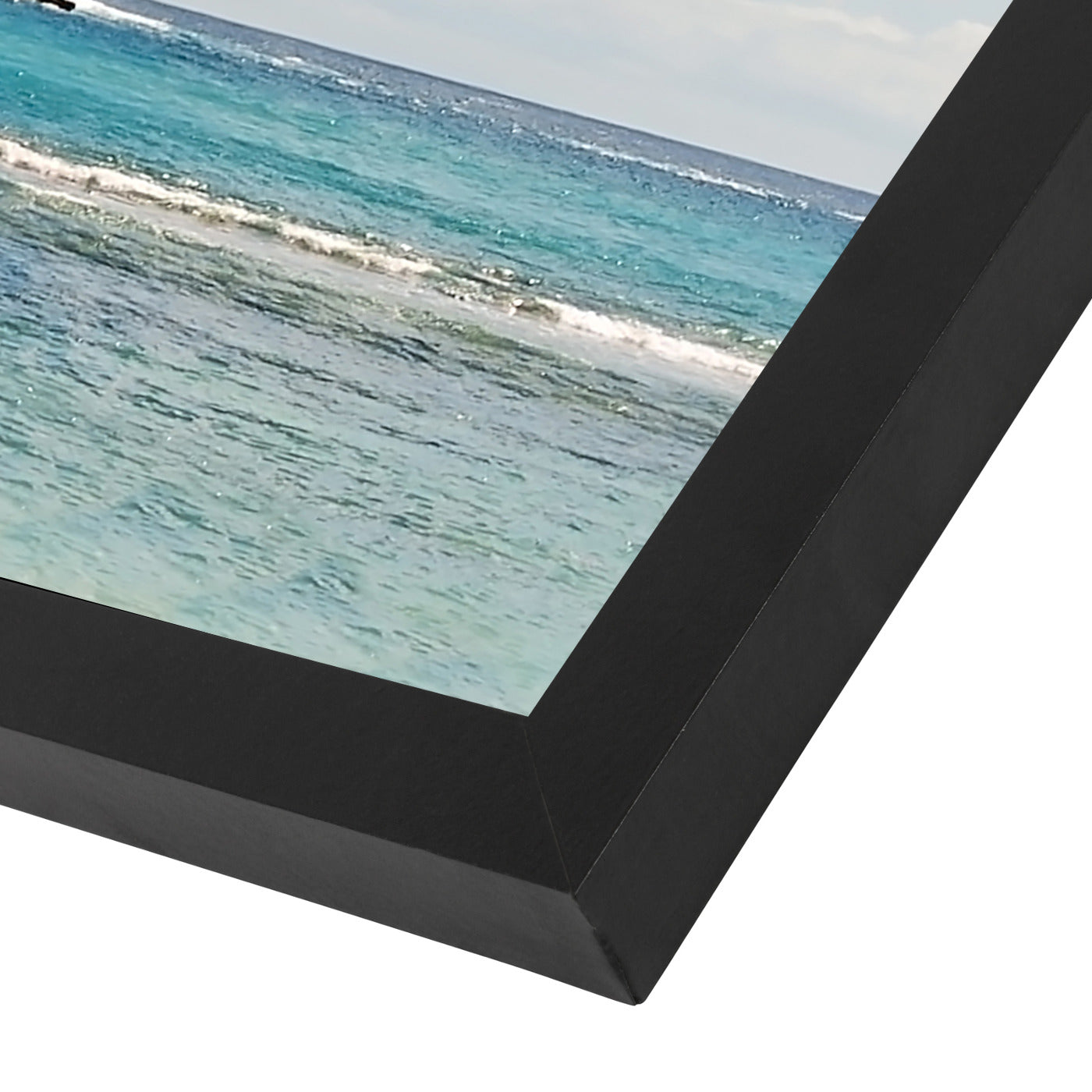 Hanauma Palms by Amanda Abel - Black Framed Print - Wall Art - Americanflat