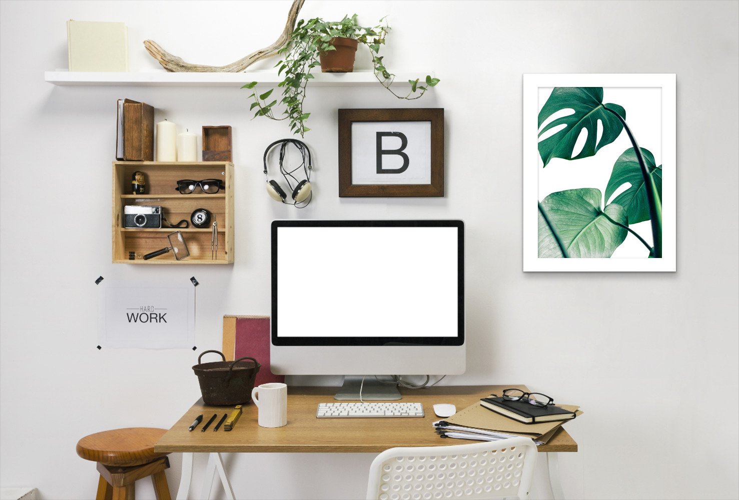Monstera Deliciosa by Tanya Shumkina - Framed Print - Americanflat
