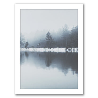 Fog On Lake by Tanya Shumkina - Framed Print - Americanflat