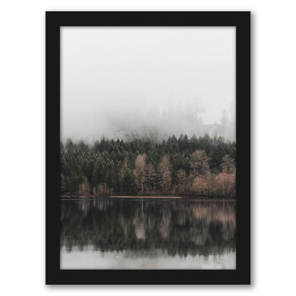 Autumn Fog by Tanya Shumkina - Black Framed Print - Wall Art - Americanflat