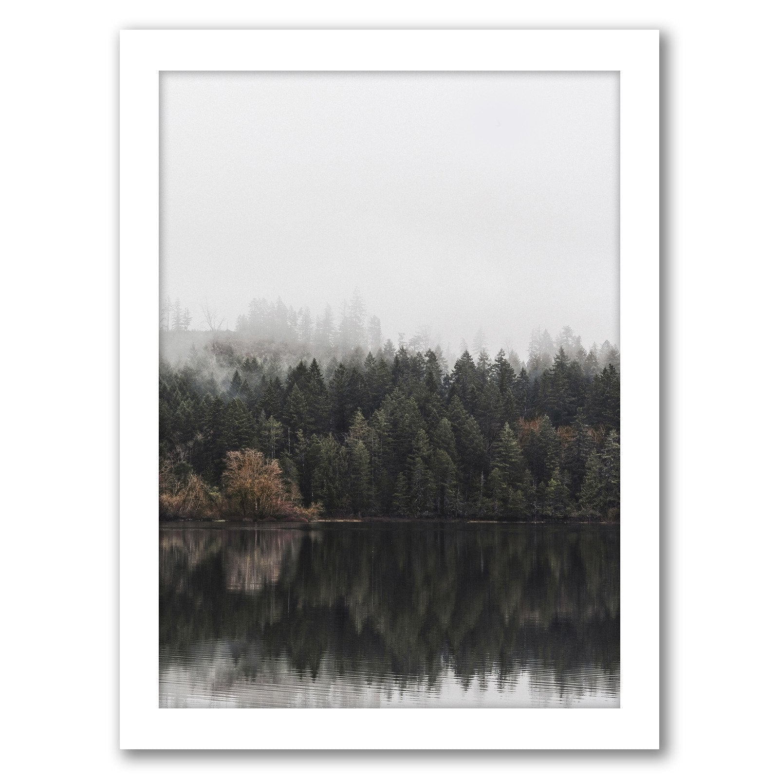 Autumn On Lake by Tanya Shumkina - Framed Print - Americanflat
