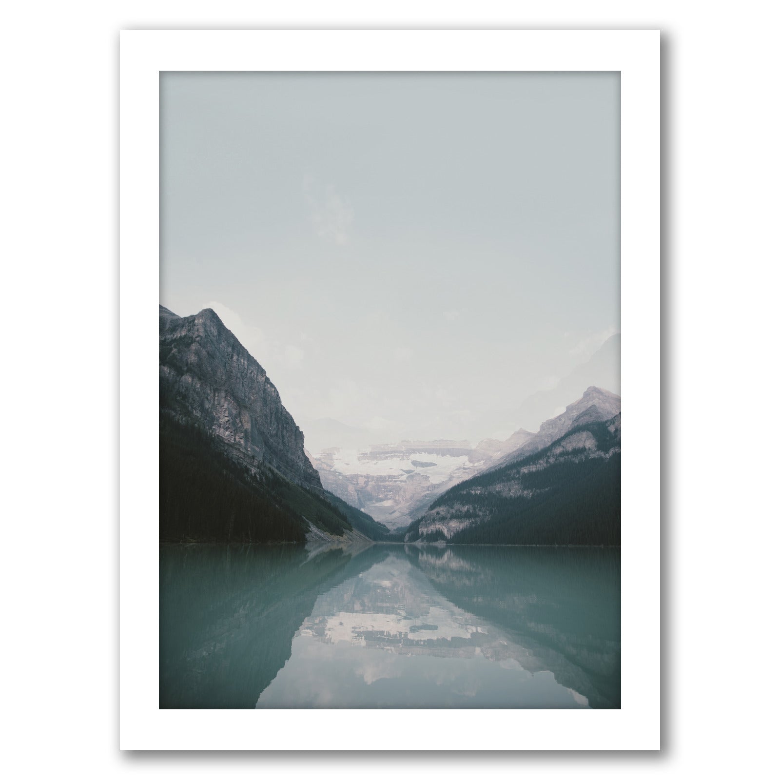 Mountain by Tanya Shumkina - White Framed Print - Wall Art - Americanflat