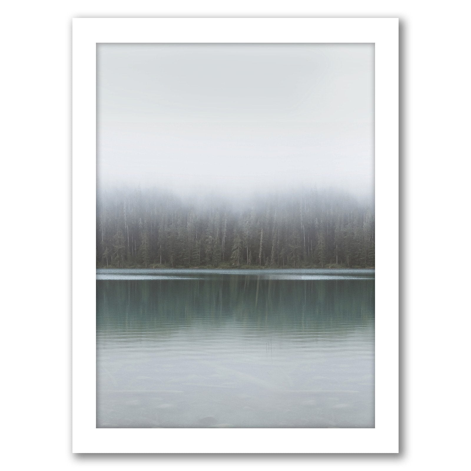 Winter Lake by Tanya Shumkina - Framed Print - Americanflat