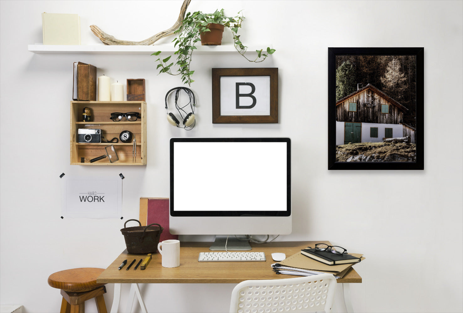 Old Barn by Tanya Shumkina - Black Framed Print - Wall Art - Americanflat