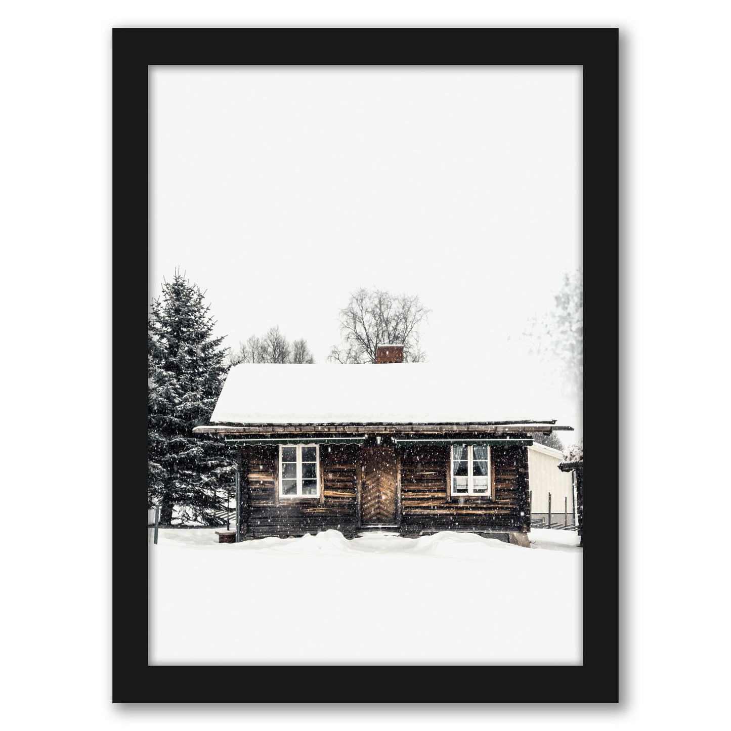 Winter Decor by Tanya Shumkina - Black Framed Print - Wall Art - Americanflat