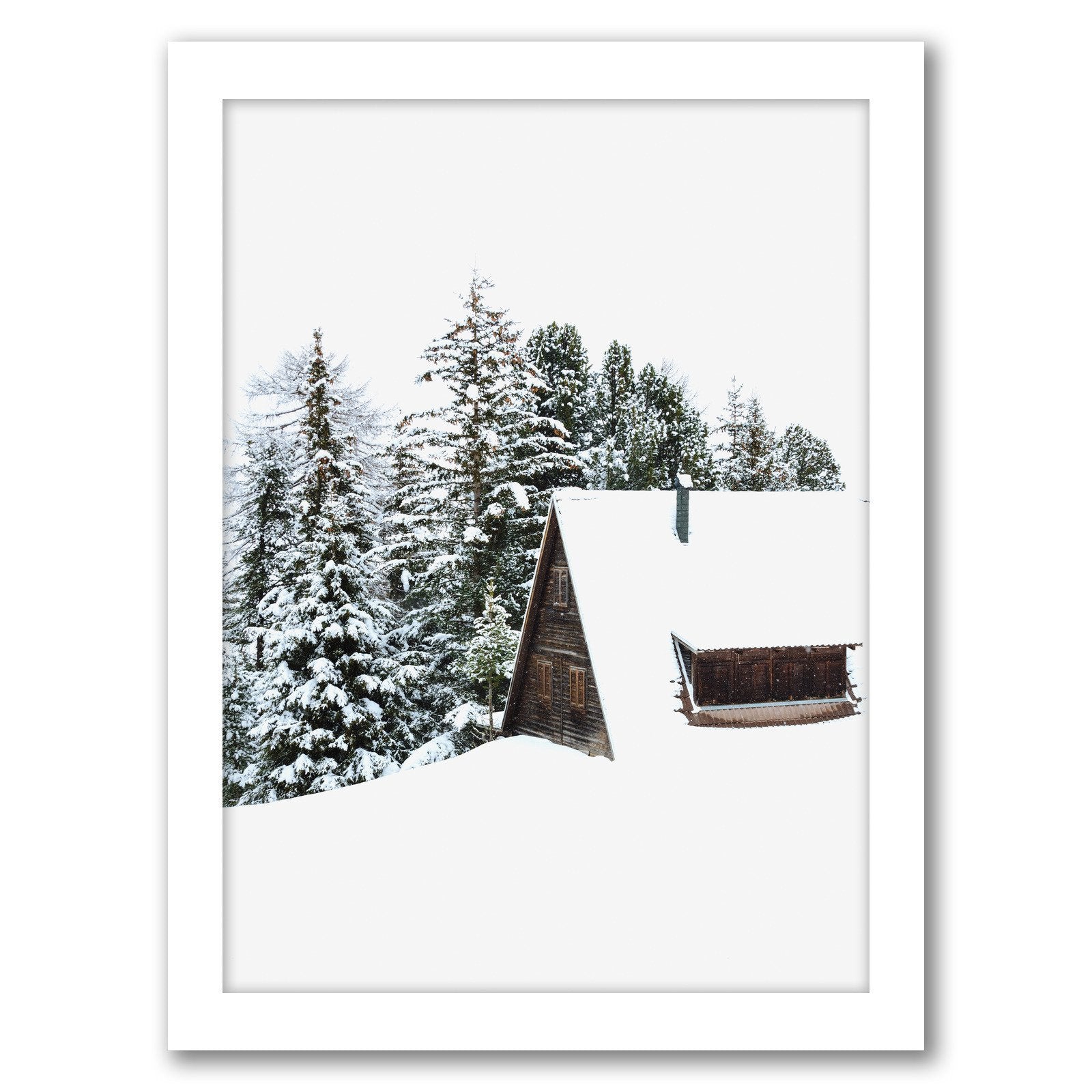 Cabin  by Dallas Drotz - Framed Print - Americanflat