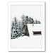 Cabin by Tanya Shumkina - White Framed Print - Wall Art - Americanflat