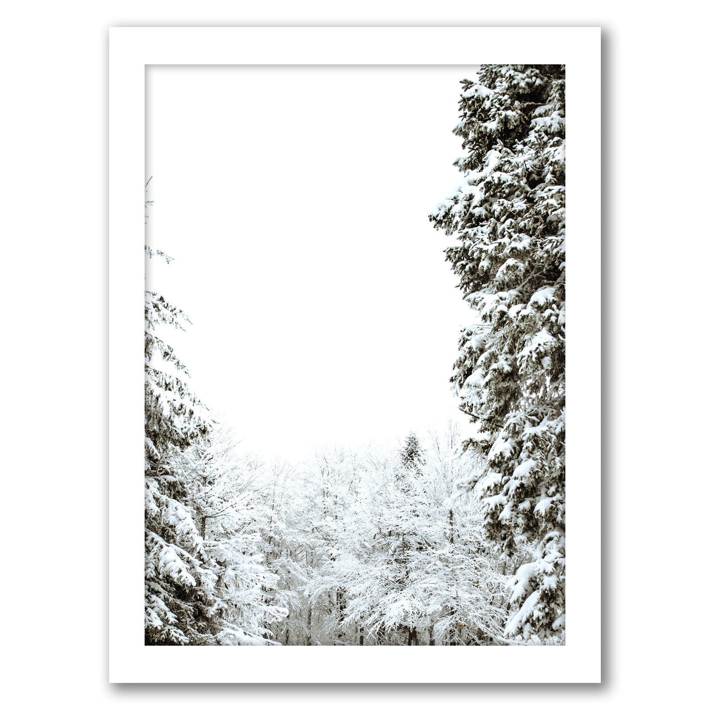 Winter Holidays In Mountains by Tanya Shumkina - Framed Print - Americanflat