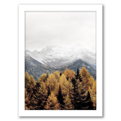 Snowy Mountain by Tanya Shumkina - Framed Print - Americanflat