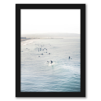 Surfing Decor by Tanya Shumkina - Black Framed Print - Wall Art - Americanflat