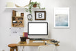 Surfing Decor by Tanya Shumkina - White Framed Print - Wall Art - Americanflat