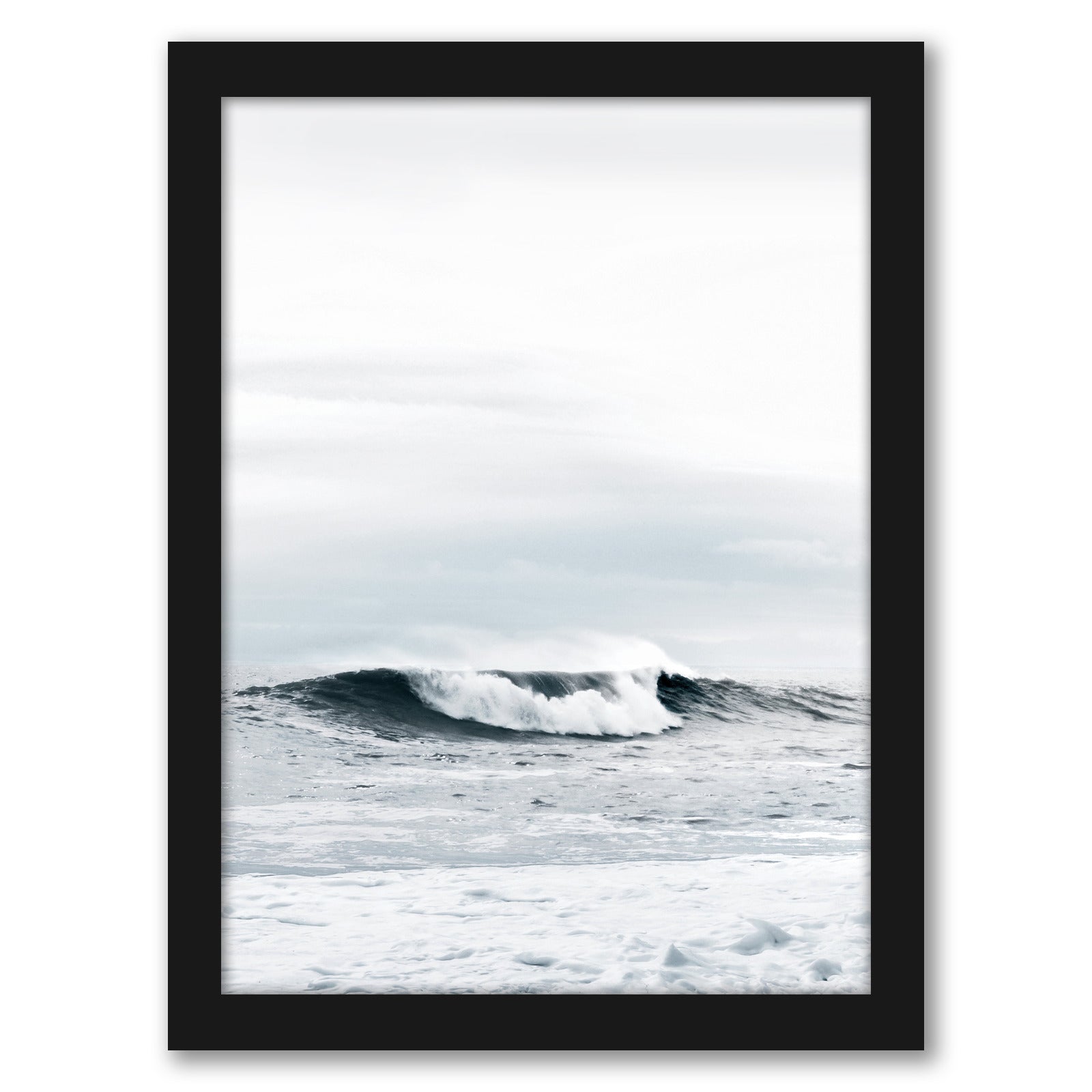 Wave by Tanya Shumkina - Black Framed Print - Wall Art - Americanflat
