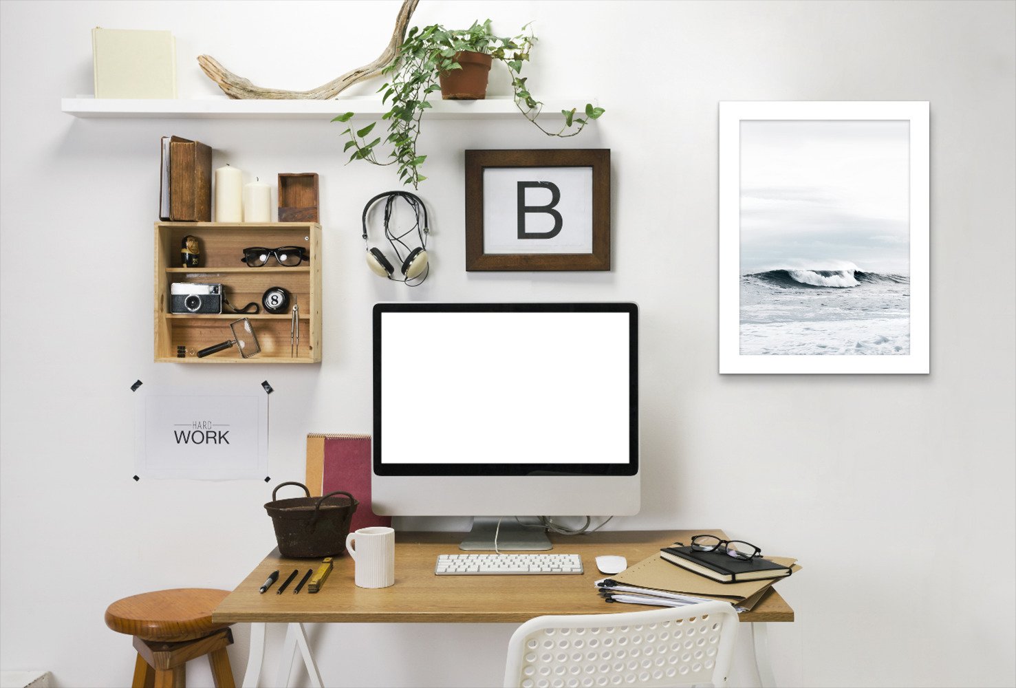 Wave by Tanya Shumkina - Framed Print - Americanflat