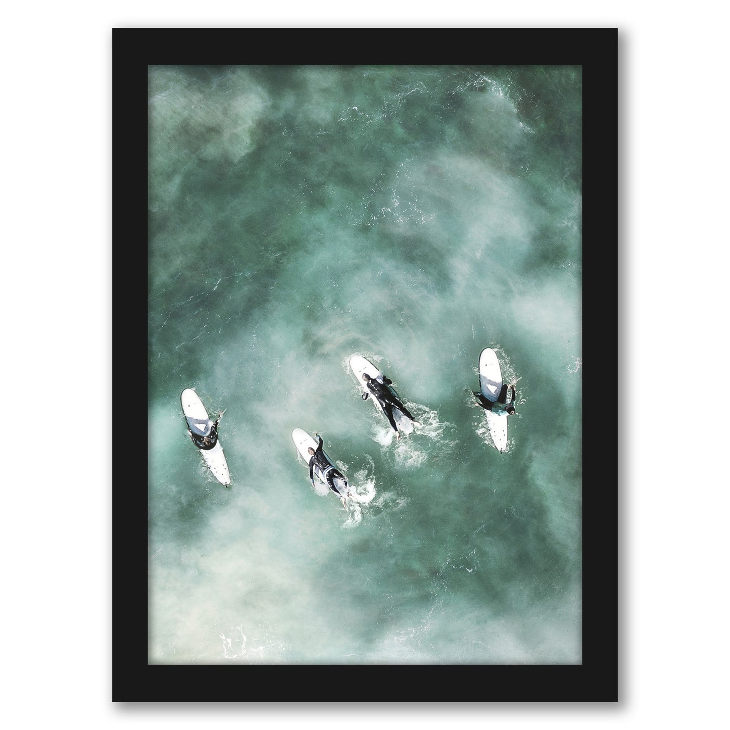 Surfers Rest by Tanya Shumkina - Black Framed Print - Wall Art - Americanflat