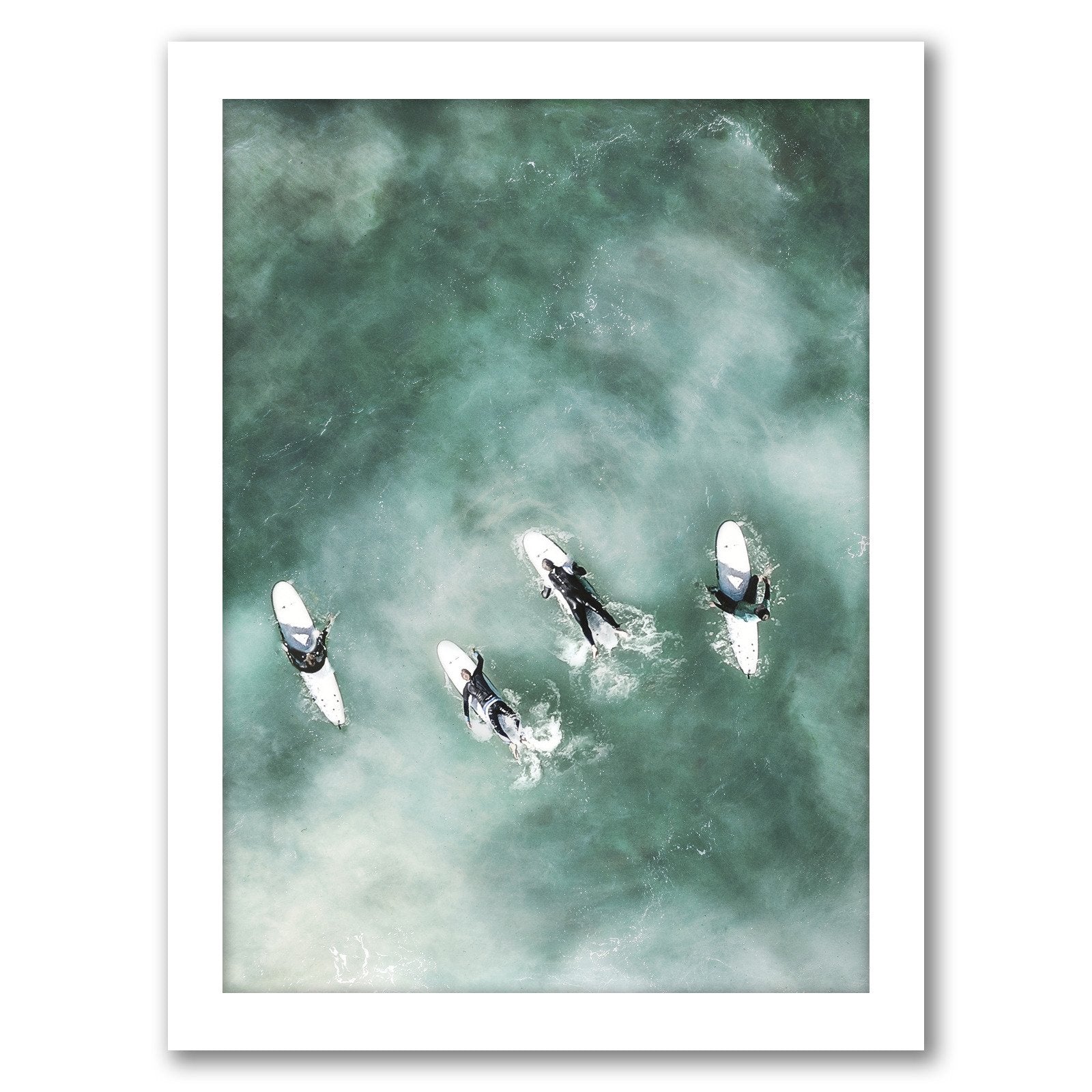 Surfer Girls by Raisa Zwart - Framed Print - Americanflat