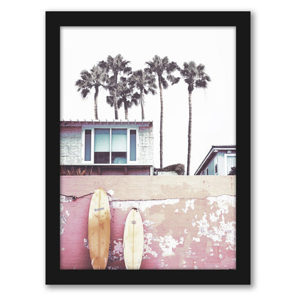 California Surf by Tanya Shumkina - Black Framed Print - Wall Art - Americanflat