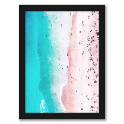 Coastal Pink by Tanya Shumkina - Black Framed Print - Wall Art - Americanflat