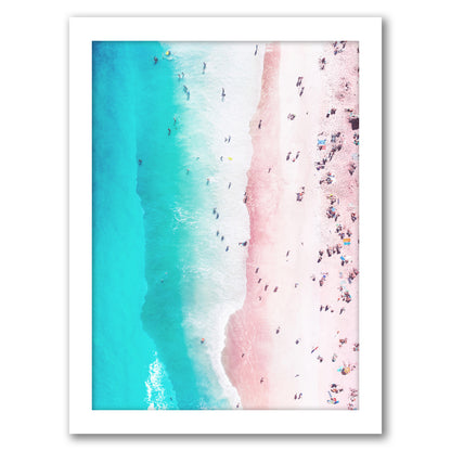Coastal Pink by Tanya Shumkina - White Framed Print - Wall Art - Americanflat
