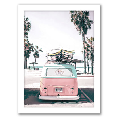 Retro Bus by Tanya Shumkina - Framed Print - Americanflat