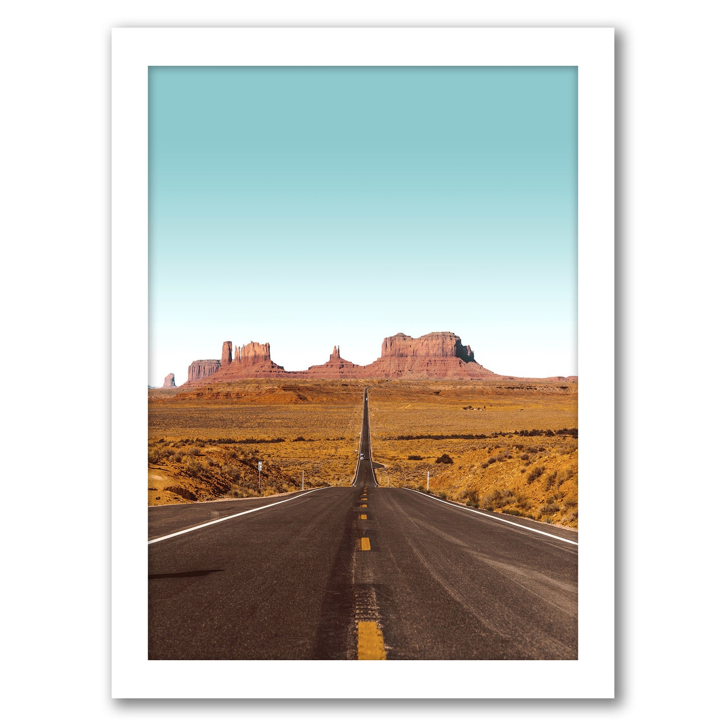 Grand Canyon by Tanya Shumkina - White Framed Print - Wall Art - Americanflat
