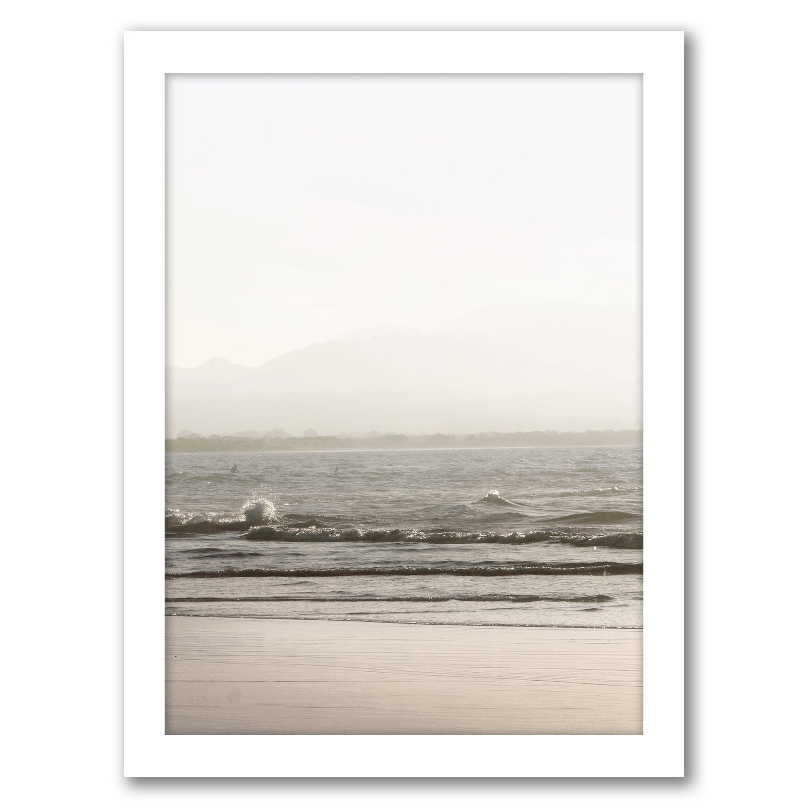 Ocean Coastal by Tanya Shumkina - White Framed Print - Wall Art - Americanflat