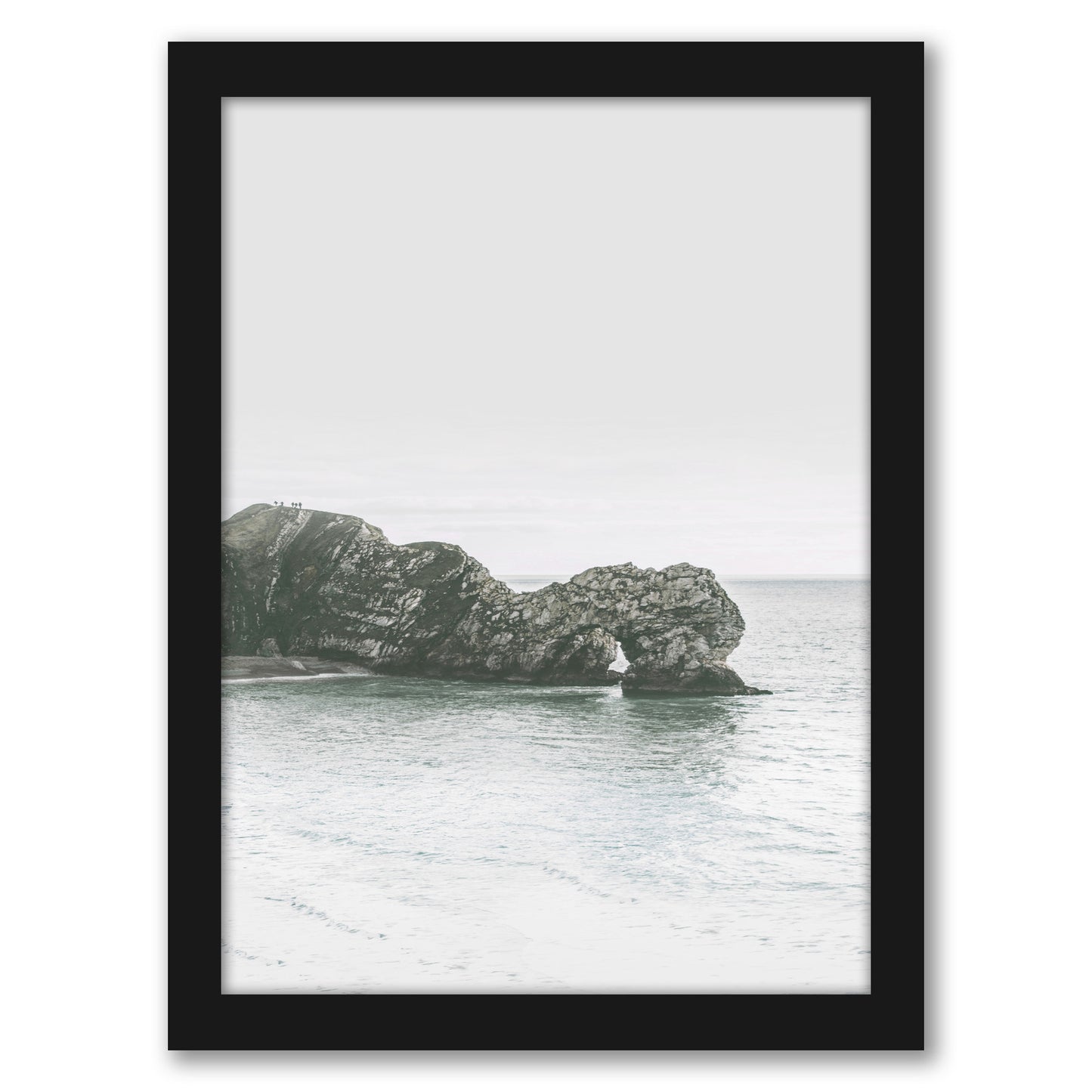 Pastel Coastal by Tanya Shumkina - Black Framed Print - Wall Art - Americanflat