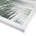 Tropical Palm Leaf Poster by Tanya Shumkina - White Framed Print - Wall Art - Americanflat