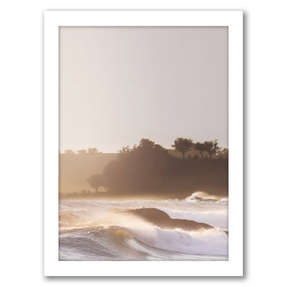 Pretty In Sunset by Tanya Shumkina - White Framed Print - Wall Art - Americanflat