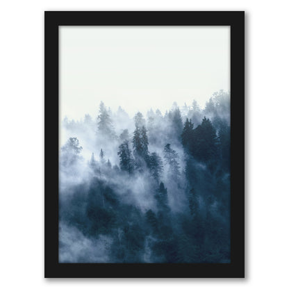 Foggy Wall Art by Tanya Shumkina - Black Framed Print - Wall Art - Americanflat