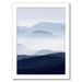 Scandinavian Landscape by Tanya Shumkina - White Framed Print - Wall Art - Americanflat