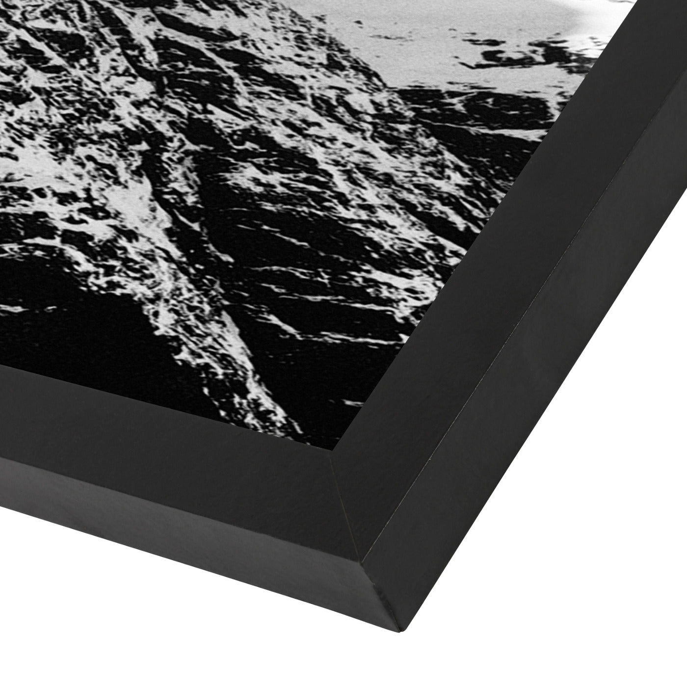 Nordic Nature Minimalist Photo by Tanya Shumkina - Black Framed Print - Wall Art - Americanflat