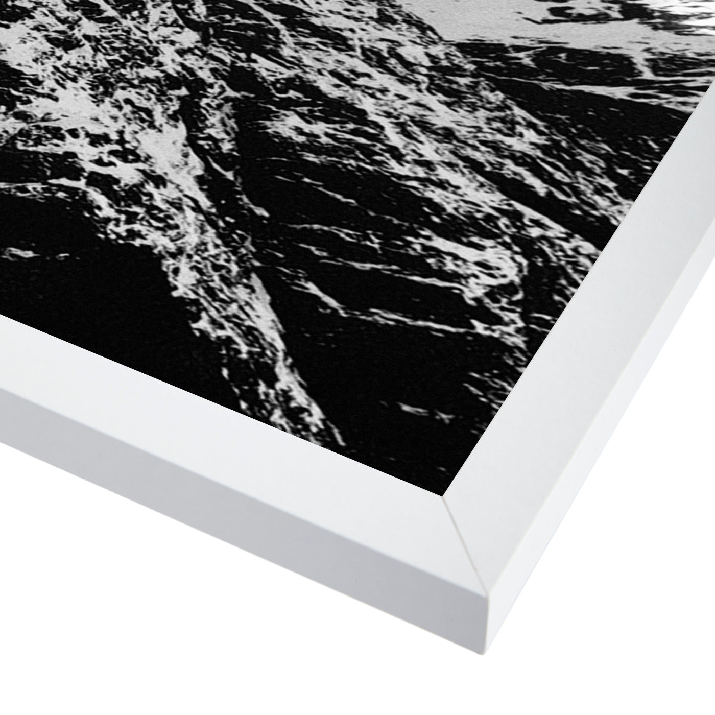 Nordic Nature Minimalist Photo by Tanya Shumkina - White Framed Print - Wall Art - Americanflat