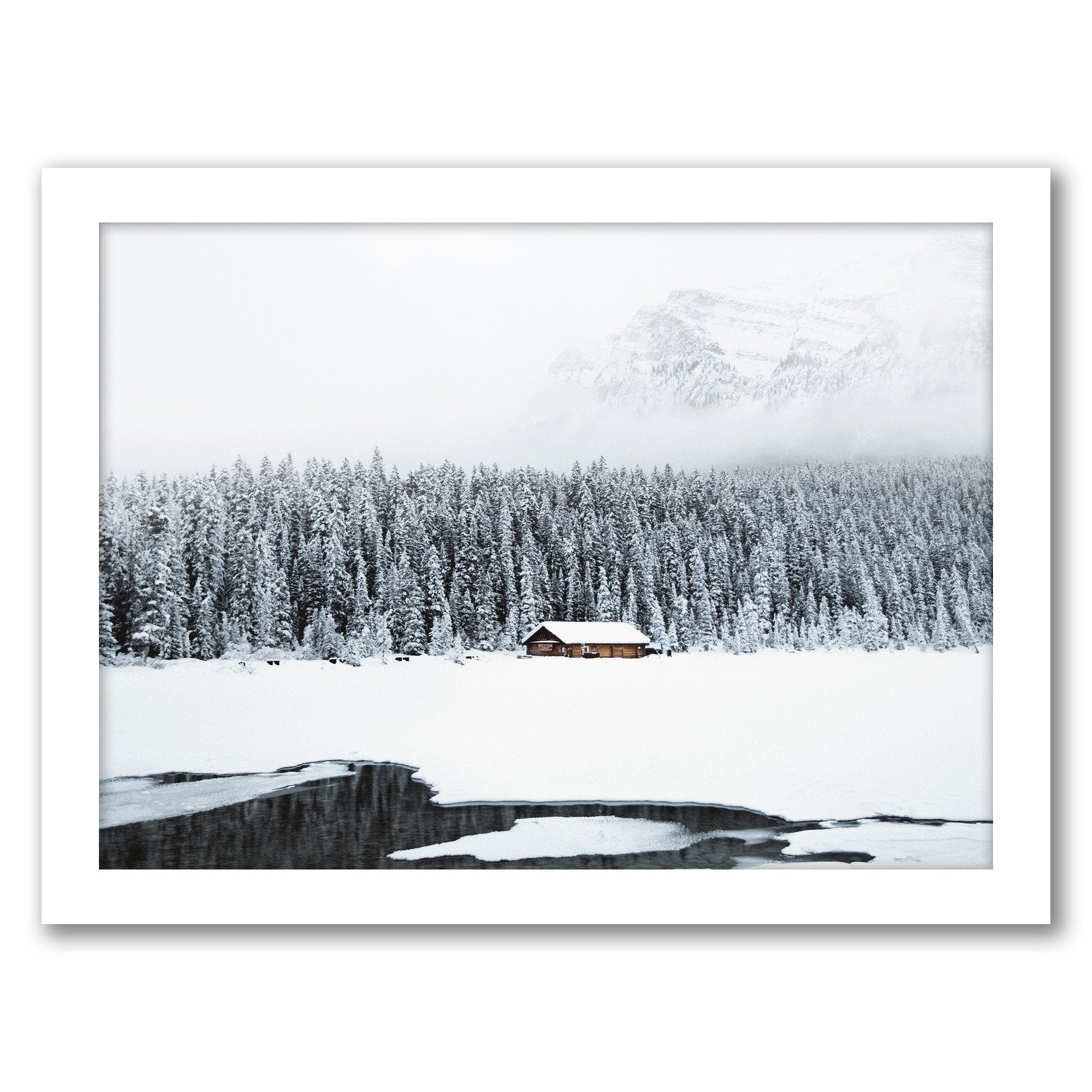 Cabin  by Dallas Drotz - Framed Print - Americanflat